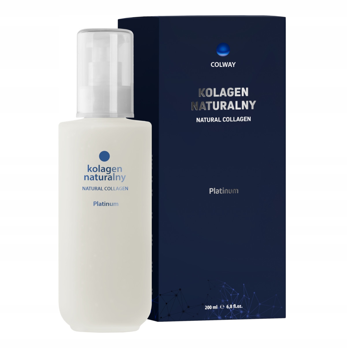 Přírodní kolagen Platinum Colway 200 Ml Redukce vrásek