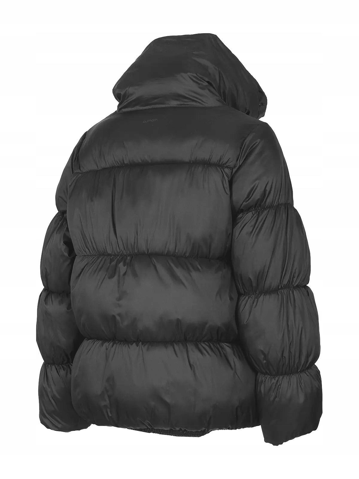 OUTHORN KURTKA ZIMOWA CZARNA PIKOWANA BOMBERKA Długość do bioder