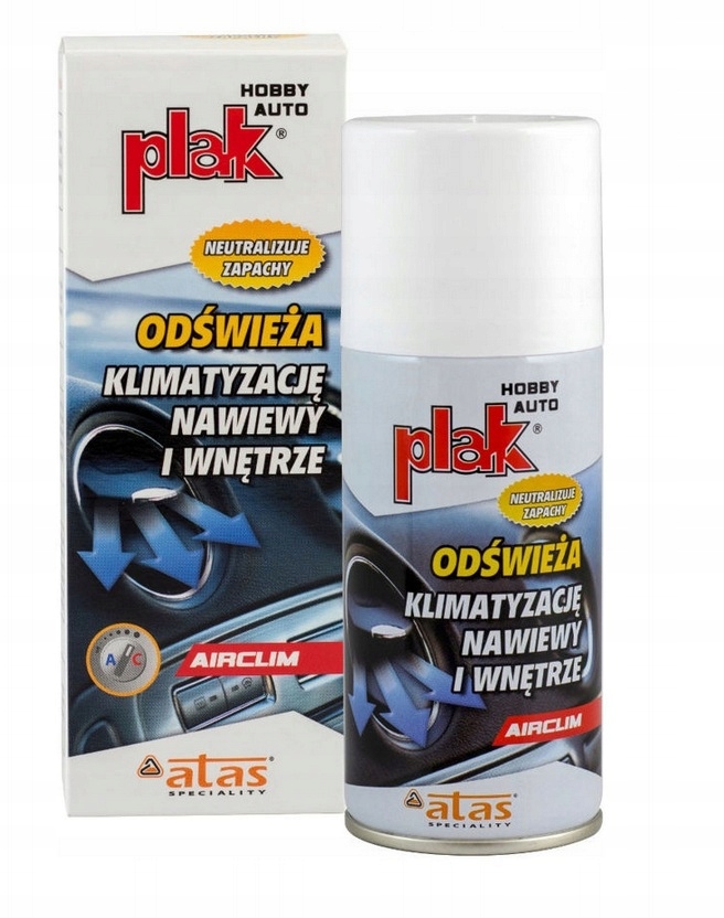 

Plak Airclim Do Czyszczenia Klimatyzacji Cytrynowy