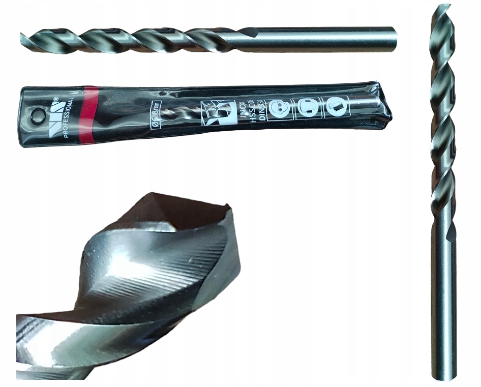 

Wiertło Kobaltowe 6,8mm FI6,8 HssCo Inox Vis Hss-e