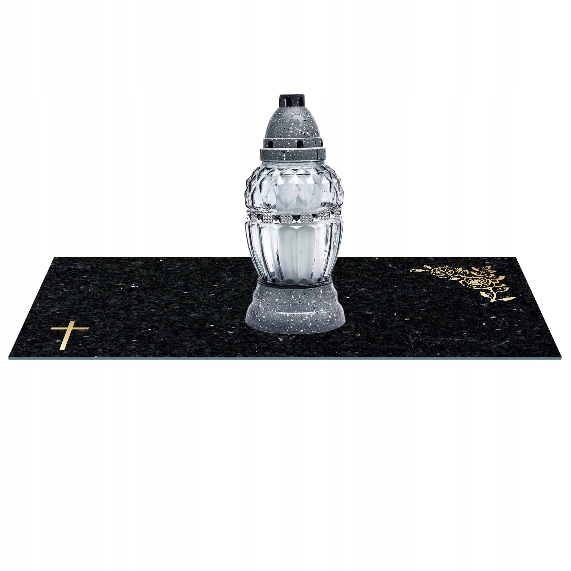 

Szklana Podstawka Pod Znicze 60x30cm 495d