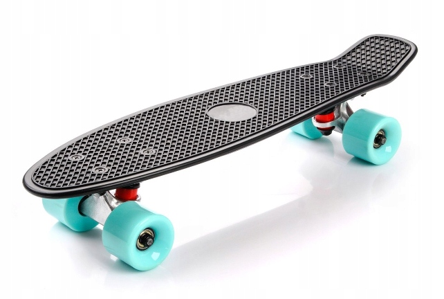 deskorolka firmy Meteor plastikowa czarna