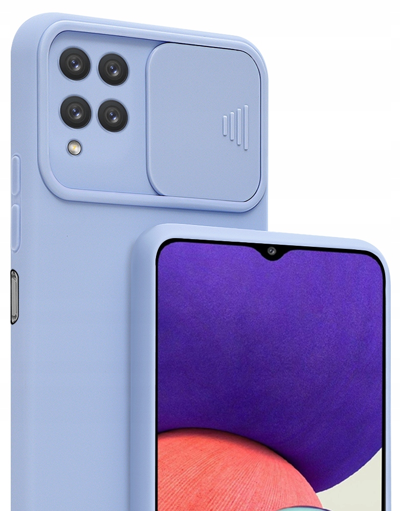 

Etui Silicone CamShield Szkło do Samsung A12 M12