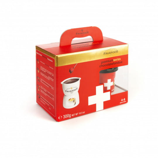 Levně Favarger čokoláda horká, hořká fondue jako dárek