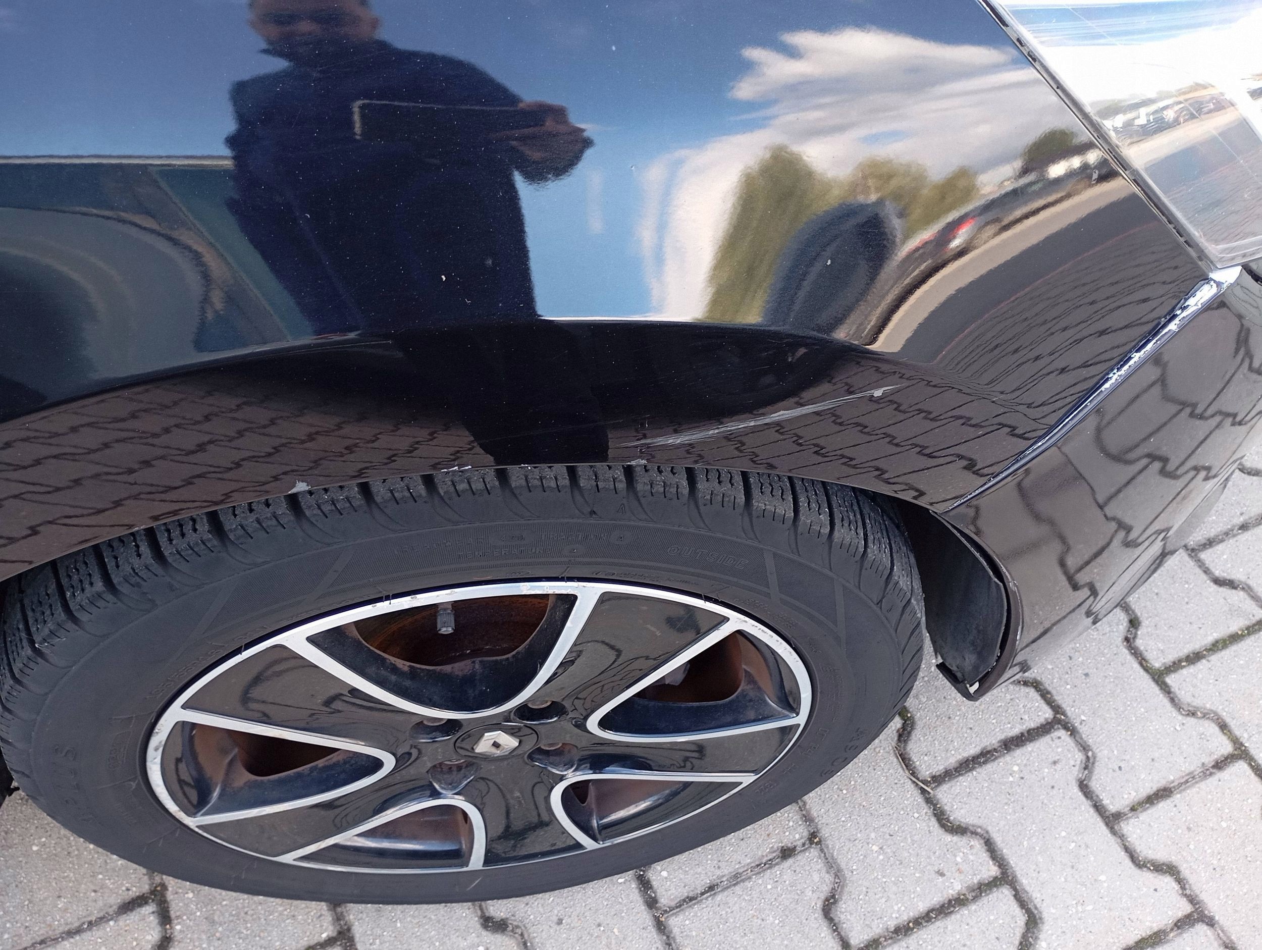 RENAULT CLIO 4 IV BH 2012-2016 front bumper fender bonnet light KOMPLET