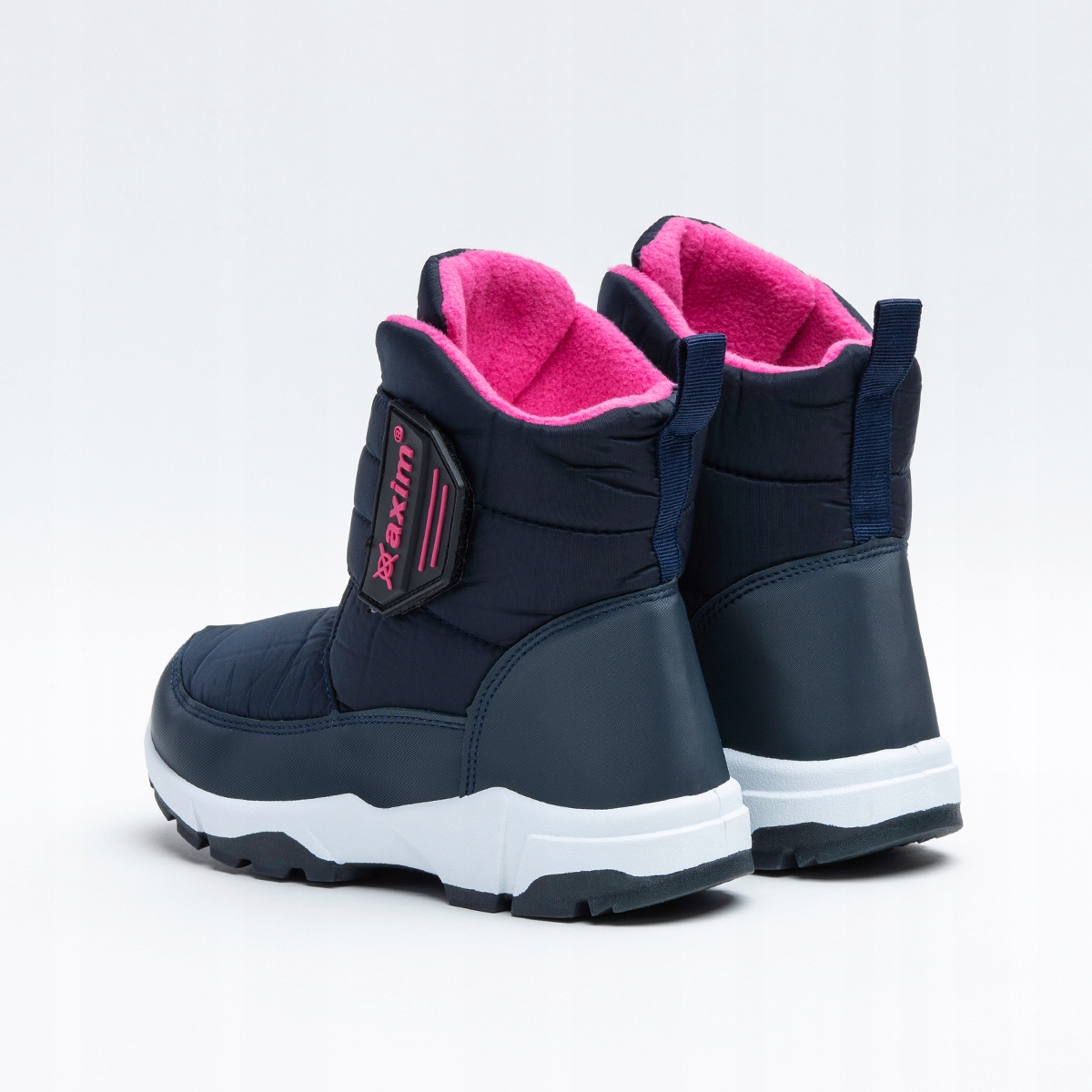 Śniegowce dziecięce OCIEPLANE polar lekkie miękkie na RZEP buty zimowe Axim Kod producenta 21042