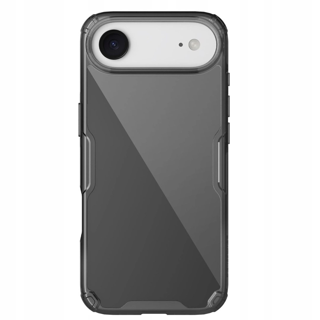 Etui Nillkin Nature Tpu Pro na iPhone 17 Air półprzezroczyste-czarne