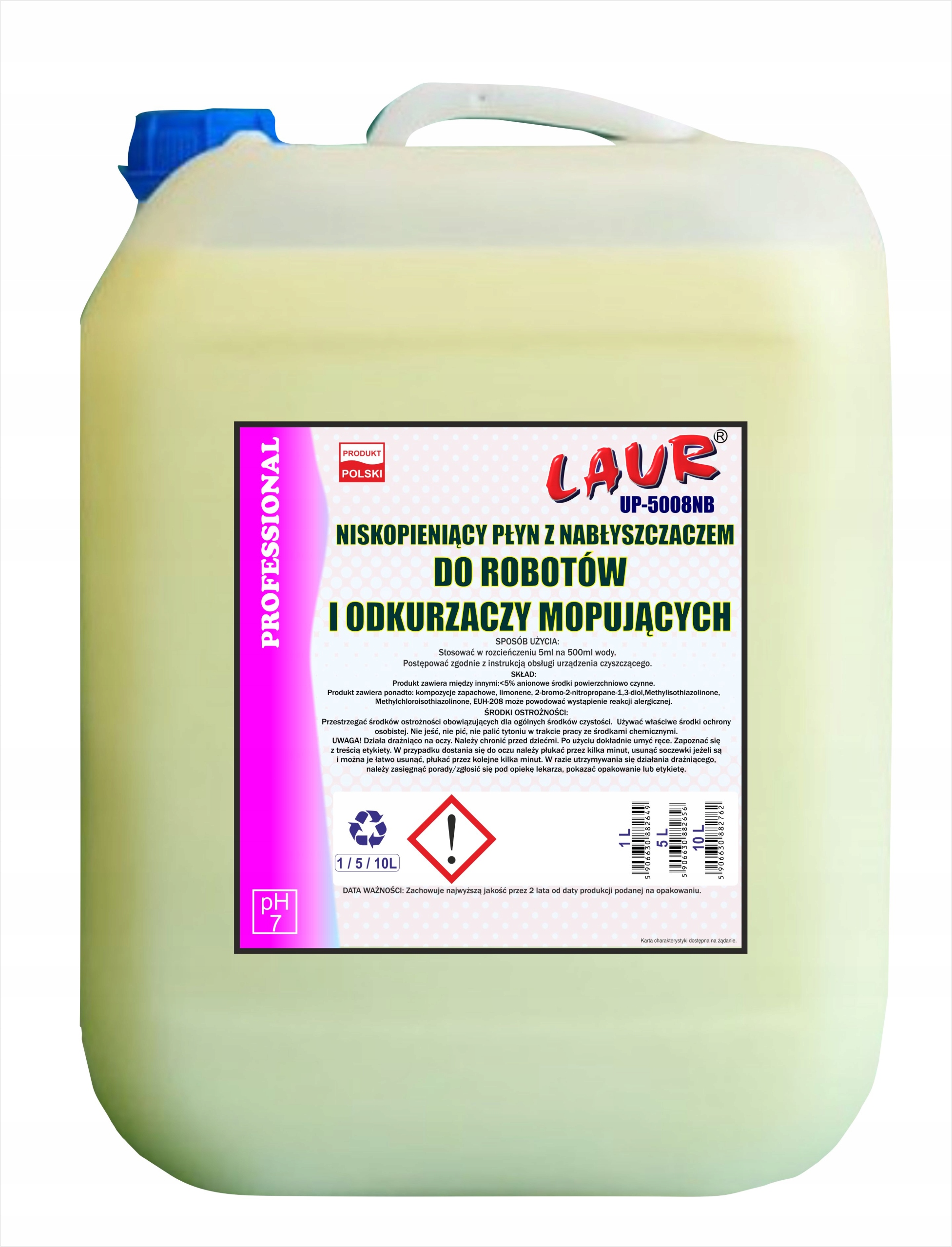 Silný Účinný Prostředek Pro Mopovací Roboty S Leštidlem Laur OP.10L