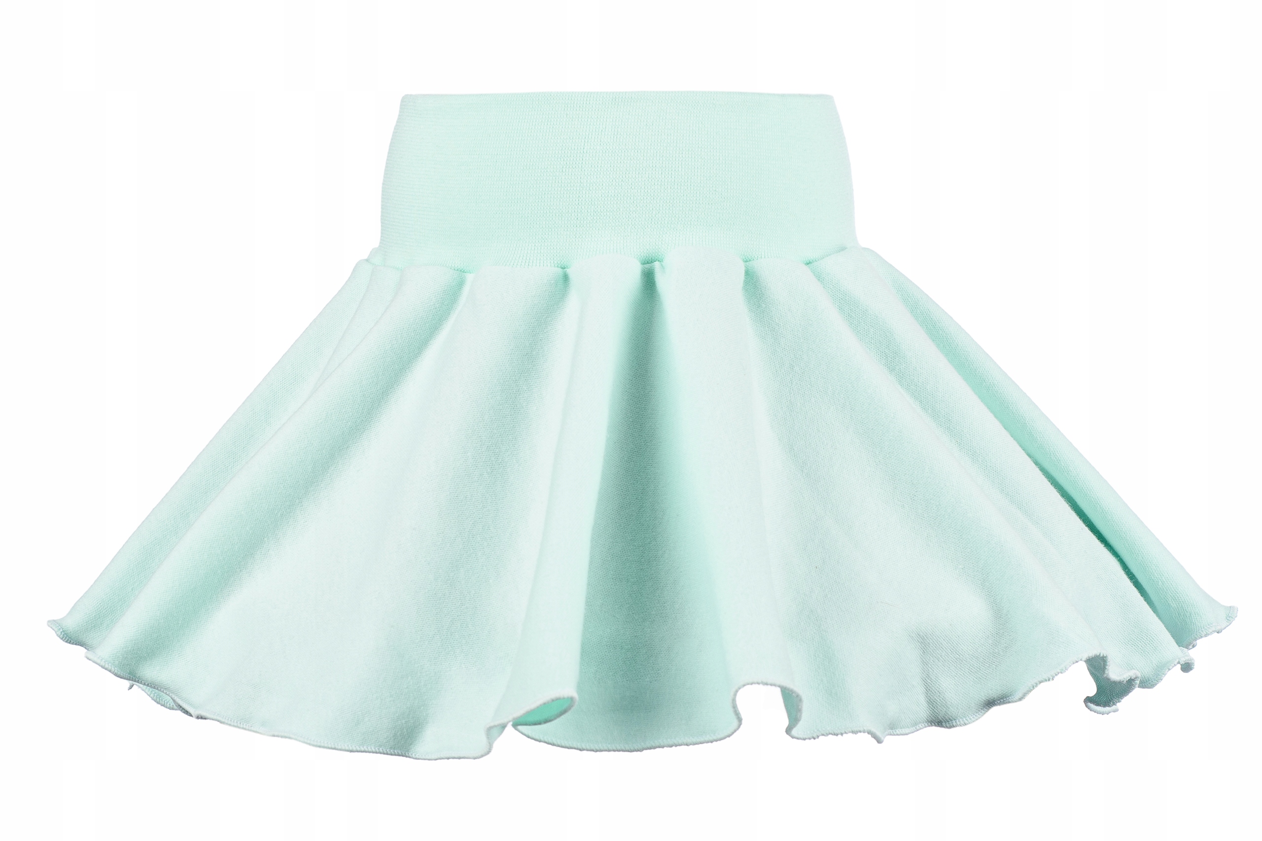 

Bawełniana spódniczka wirująca mięta i