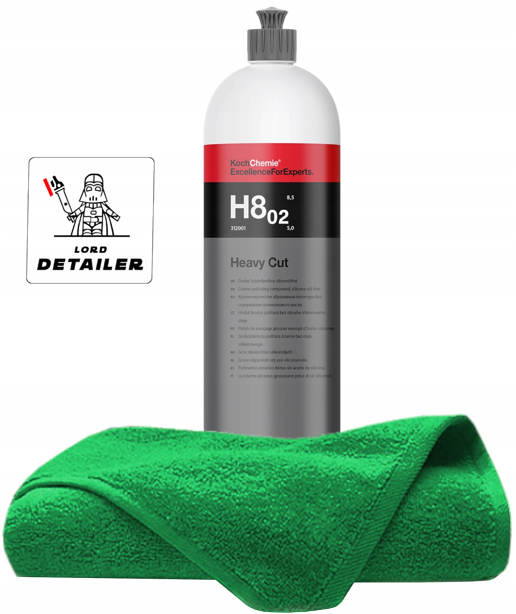 Koch Heavy Cut H8.02 Leštiaca pasta na laky 1L
