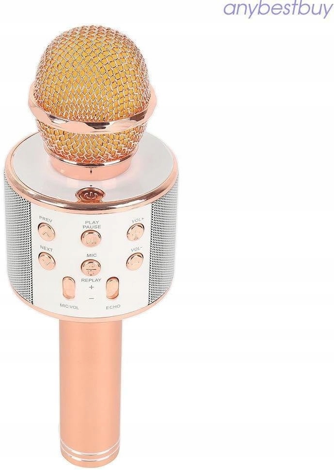 Karaoke Mikrofon Pro Děti, Mikrofon Pro Zpěv, Bluetooth, 3V1 Pro