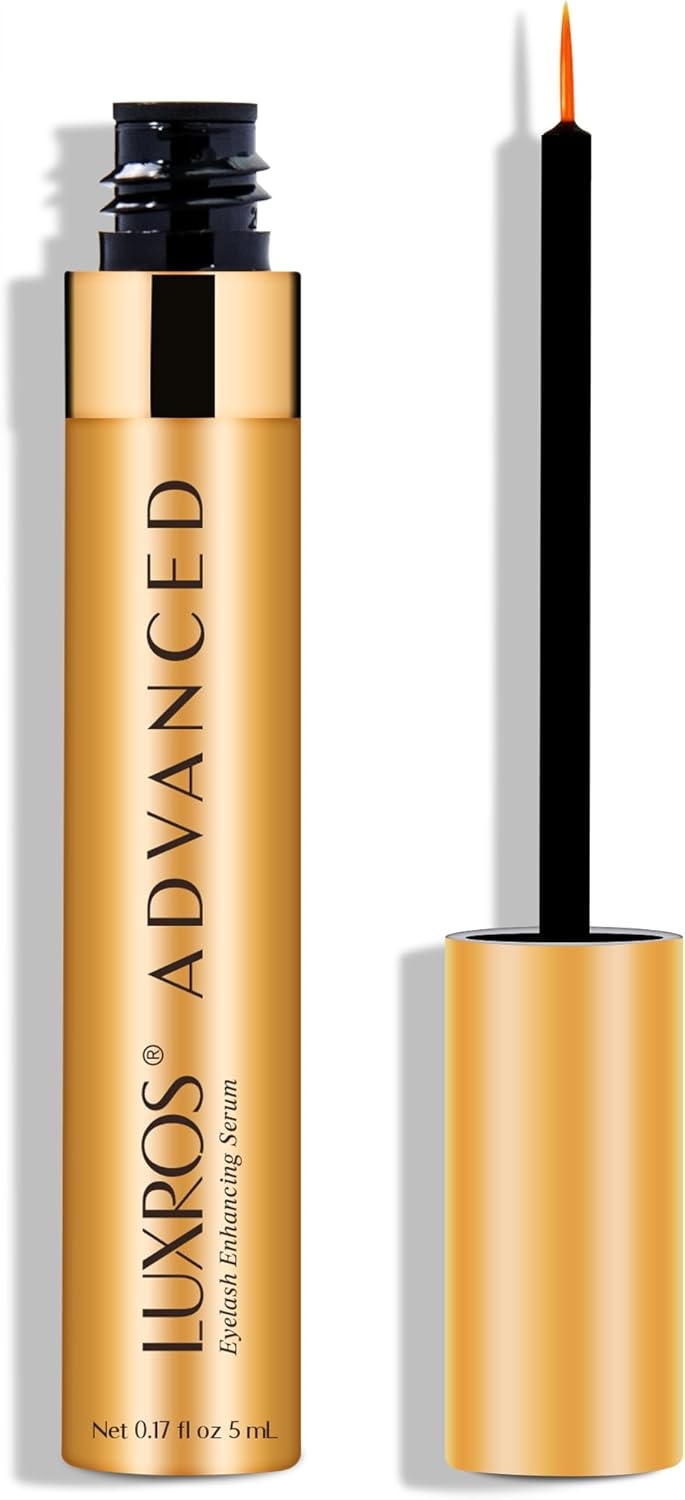 Luxros Přírodní sérum na řasy a obočí Bezpečné peptidy bez parabenů 5 ml