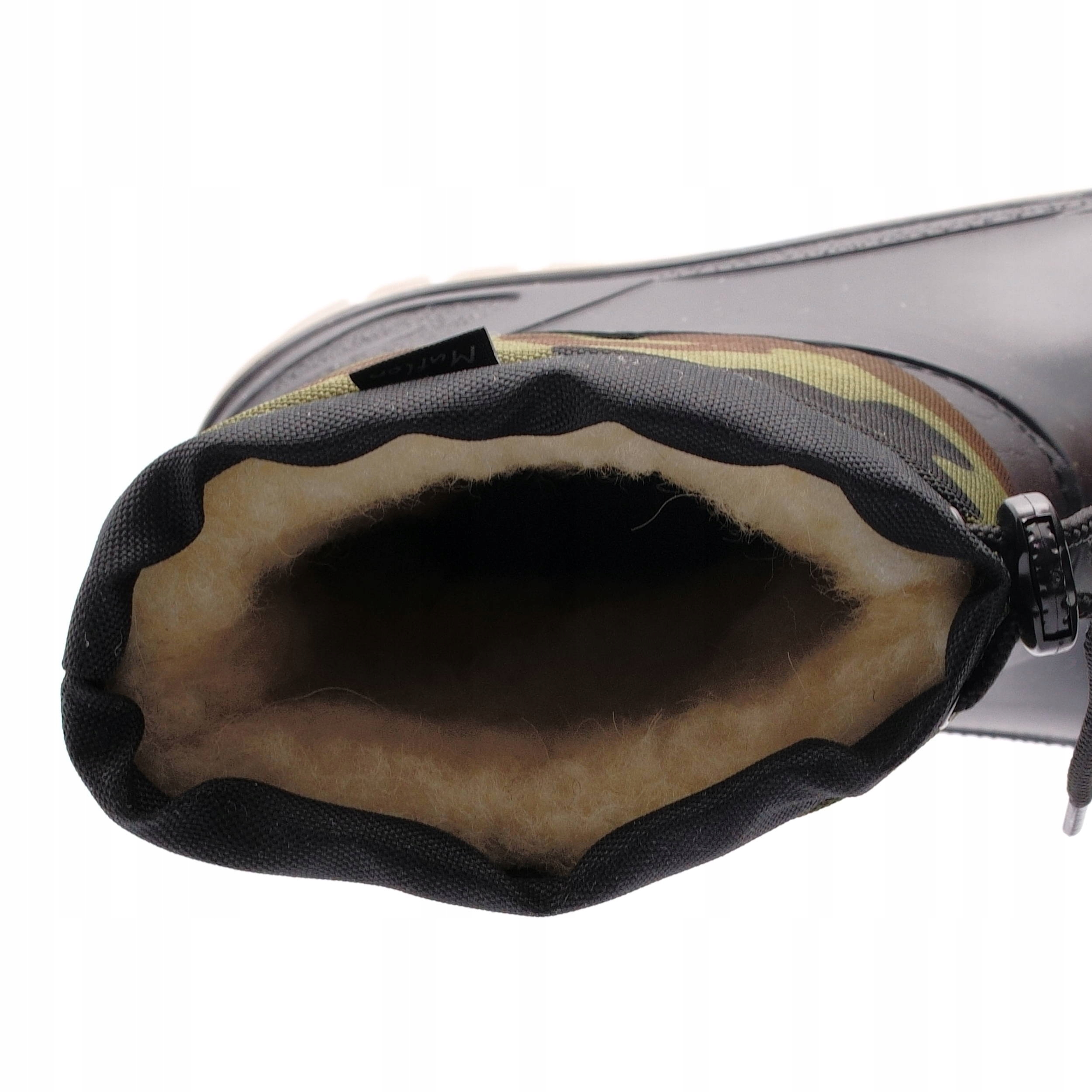 RENBUT MUFLON ŚNIEGOWCE BUTY ZIMOWE WEŁNA 35/36 Kolor wielokolorowy