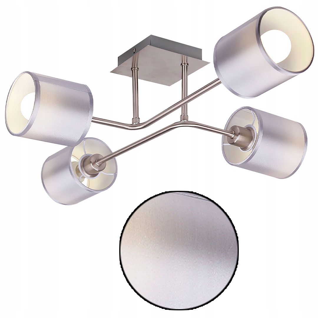 Moderní pevná Stropní Látka Stříbro