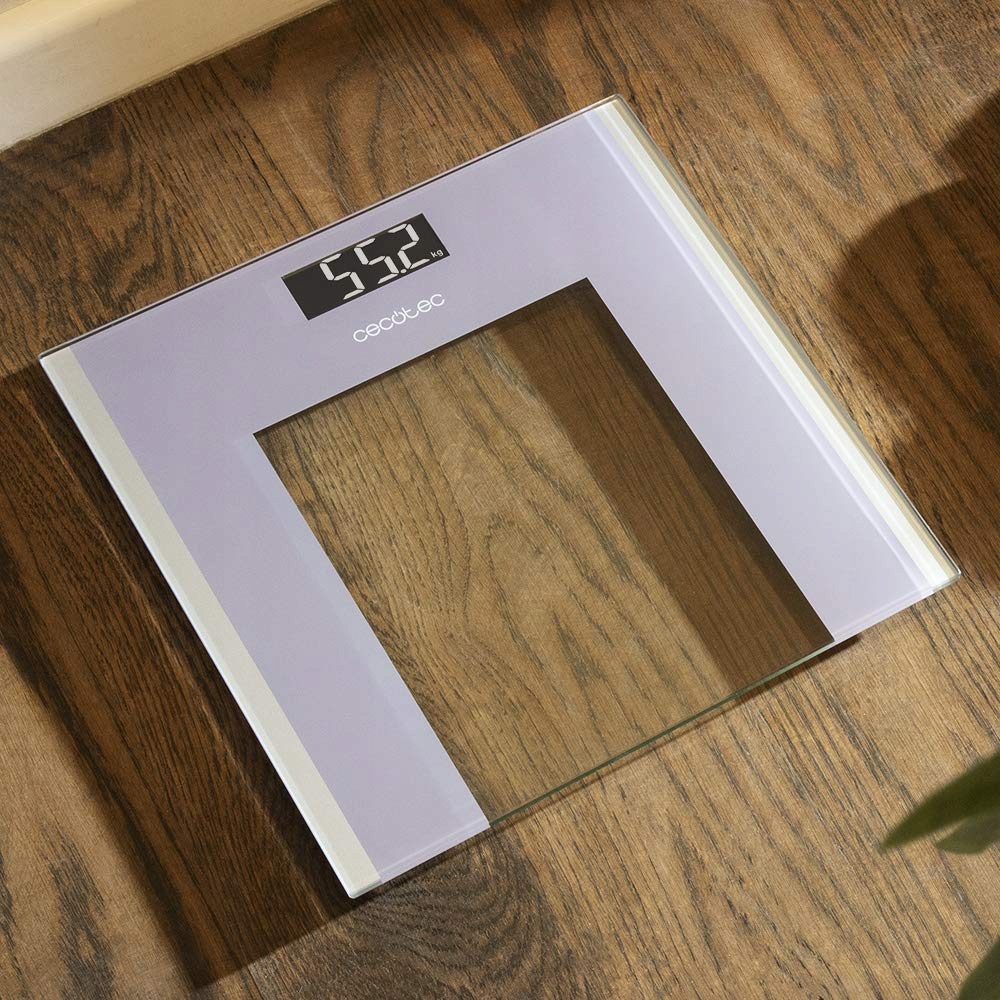 CECOTEC DUŻA WAGA ŁAZIENKOWA 300X300 MM DESIGN Z HARTOWANEGO SZKŁA — miniatura 2