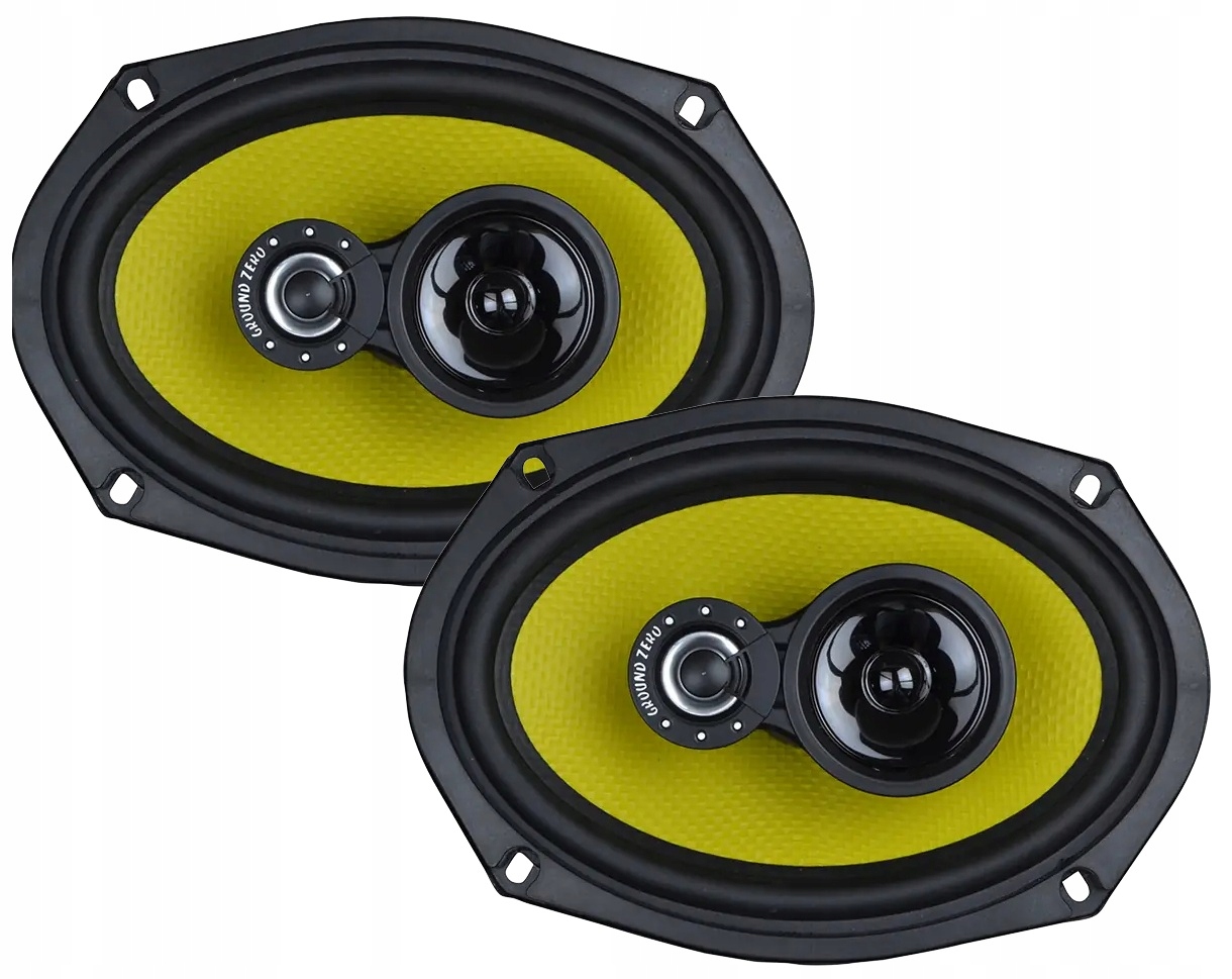 Głośniki samochodowe Ground Zero Gztf 69X 3-drożne współosiowe 6x9