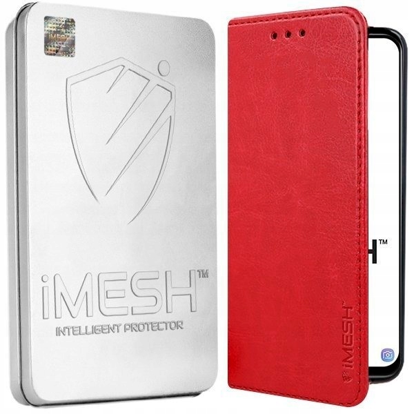 

Etui Do Xiaomi Redmi 9 Imesh Leather + Szkło 5D