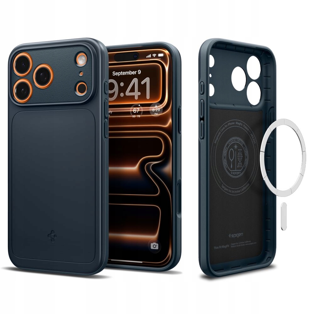 Spigen Thin Fit Pouzdro MagSafe Tenké kryt obal pro iPhone 17 Pro Max