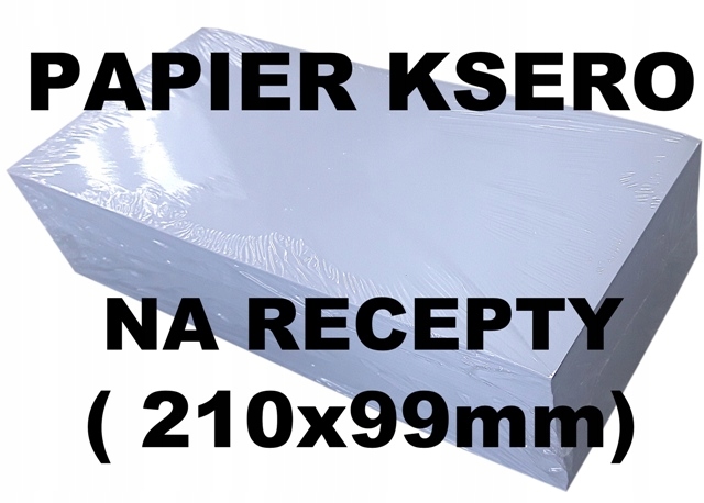 

Papier na recepty 500 arkuszy 80g Maestro Standard