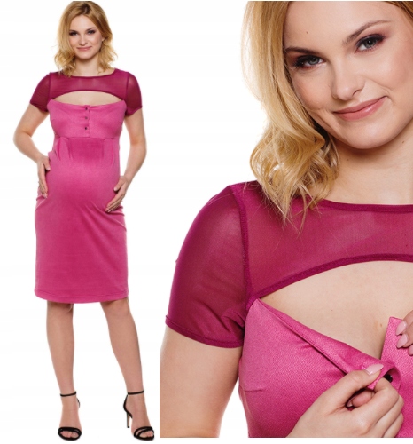 

My Tummy Sukienka Ciąża Karmienie Carolyn Mama M