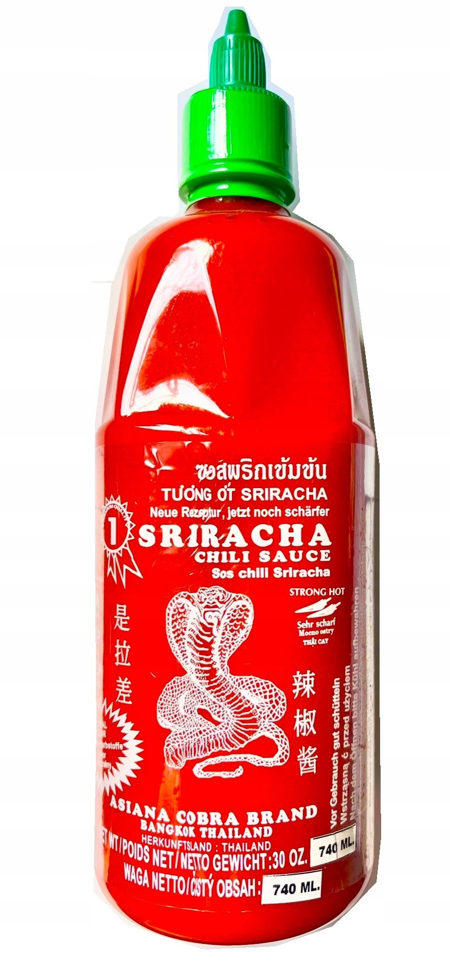

Sos sriracha chili Cobra Asiana 740ML