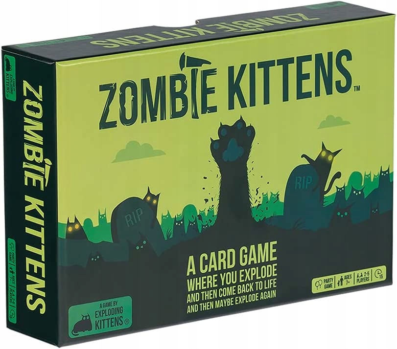 Zombie Kittens by Exploding Kittens - Card Games f