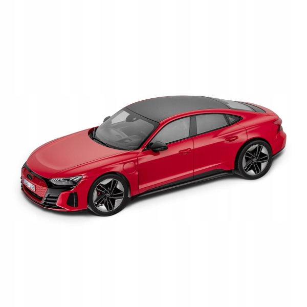MODEL MODELIK AUDI RS E-TRON GT TANGO RED 1:18 ASO ORYGNIAŁ NOWY