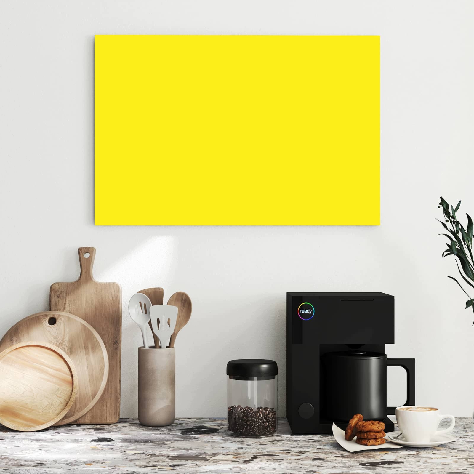 Magnetická tabule Žluté Pozadí A 60 × 40 cm