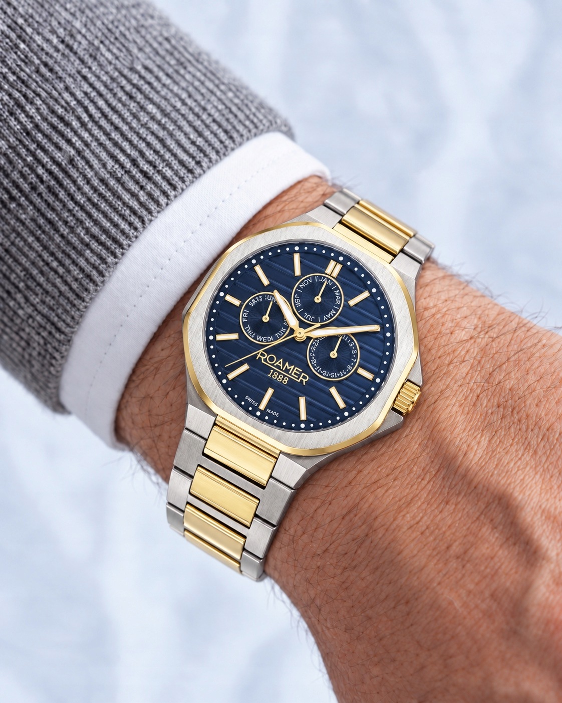 Roamer Spirit of Time Chrono 995989-47-45-20 40,00mm 3ATM