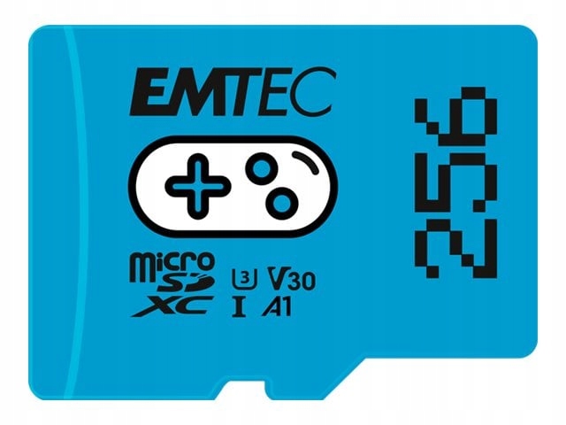 Paměťová karta microSDXC 256GB Emtec U3 V30 A1 100MB/s Uhs-i