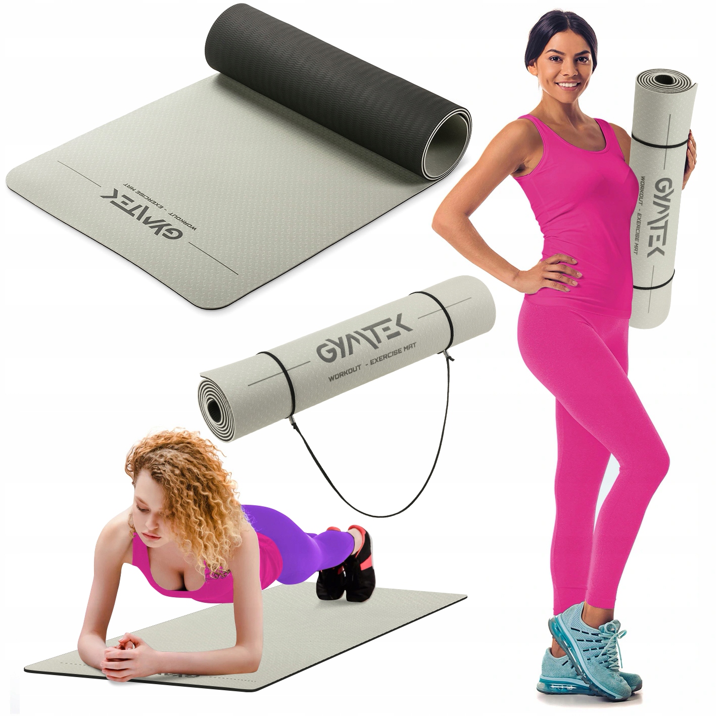 

Mata Do Ćwiczeń Jogi Tpe Fitness Antypoślizgowa