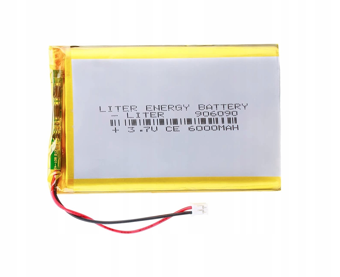 Полімерний Літій-полімерний (Li-Poly) Liter Energy Battery 3,7 В 6000 мА/год