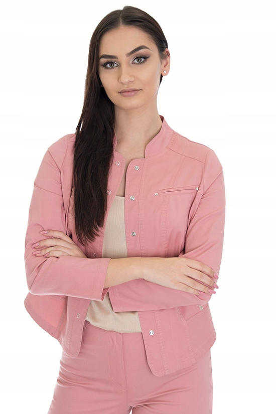 k9 ŻAKIET KURTKA BAWEŁNA STÓJKA (38-52) r.42 Materiał dominujący bawełna