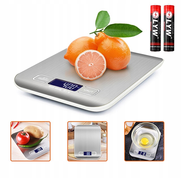 

Waga Kuchenna Elektroniczna Precyzyjna LCD 10kg/1g
