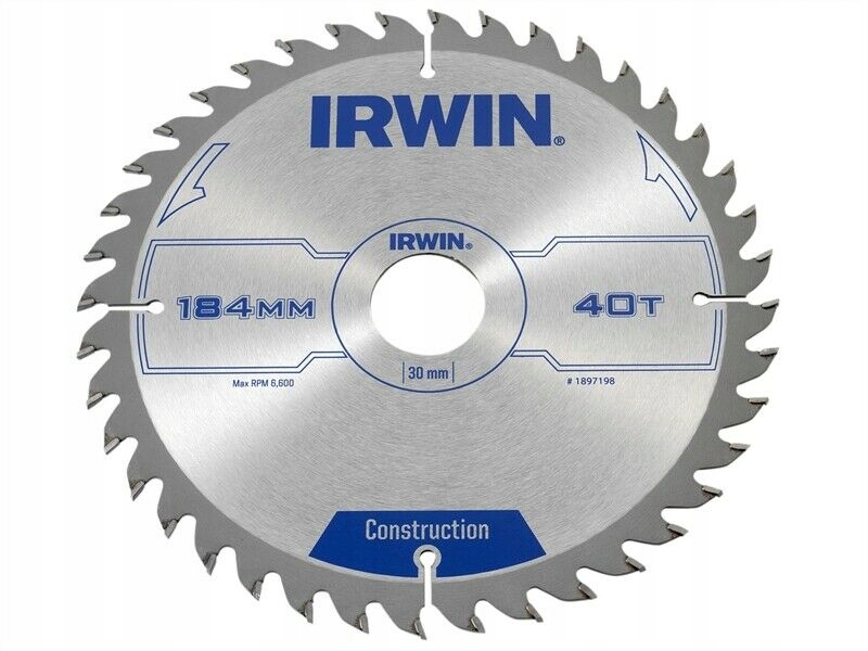 

Piła Spiekowa Do Drewna 184*30MM/40T 1897198 Irwin