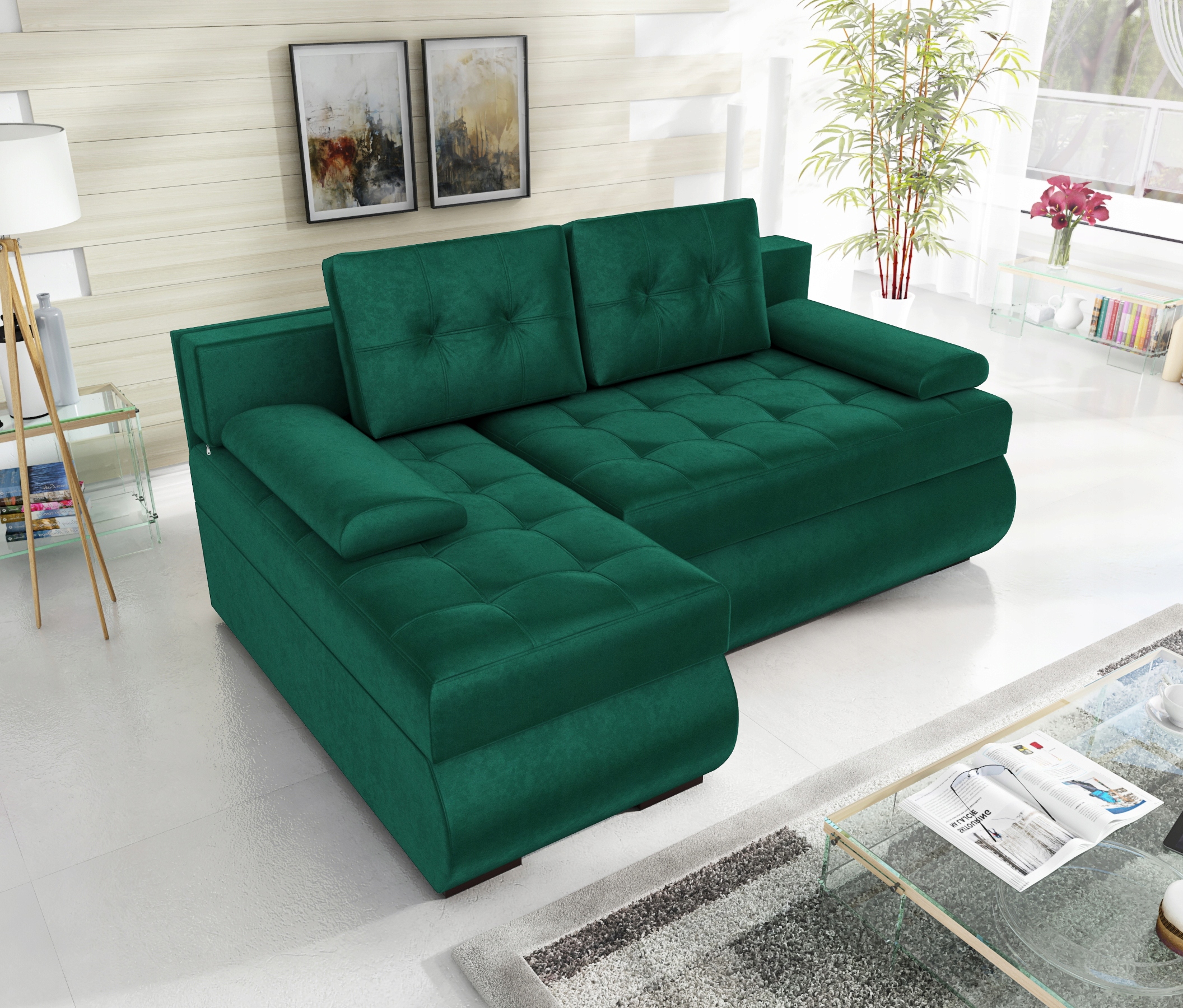 

Narożnik Top 96 Wodoodporny Poduszki Profilowane