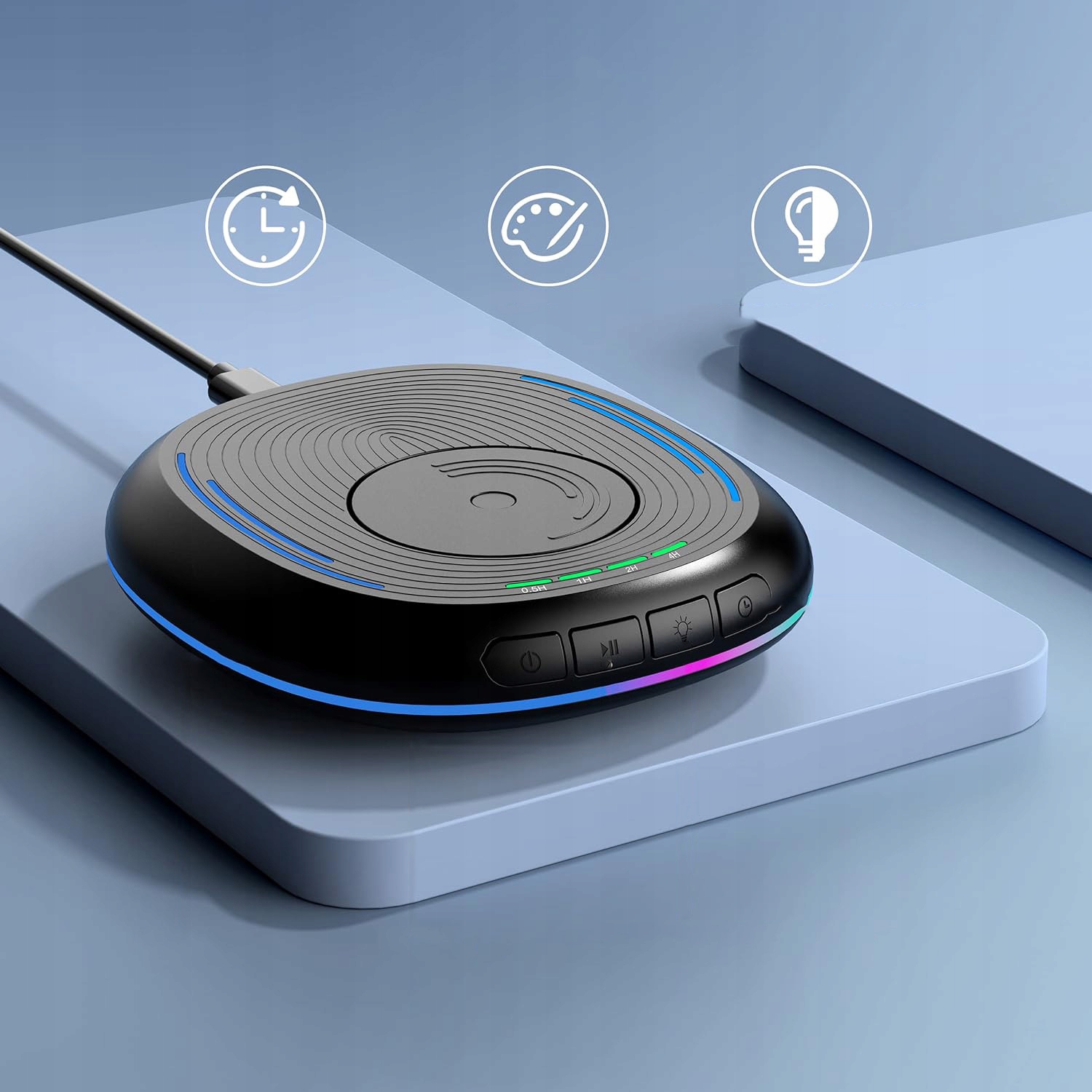 SYMULATOR MYSZKI RUCHU MYSZY MOUSE JIGGLER 7 KOL OŚWIETLENIA Producent Bedee