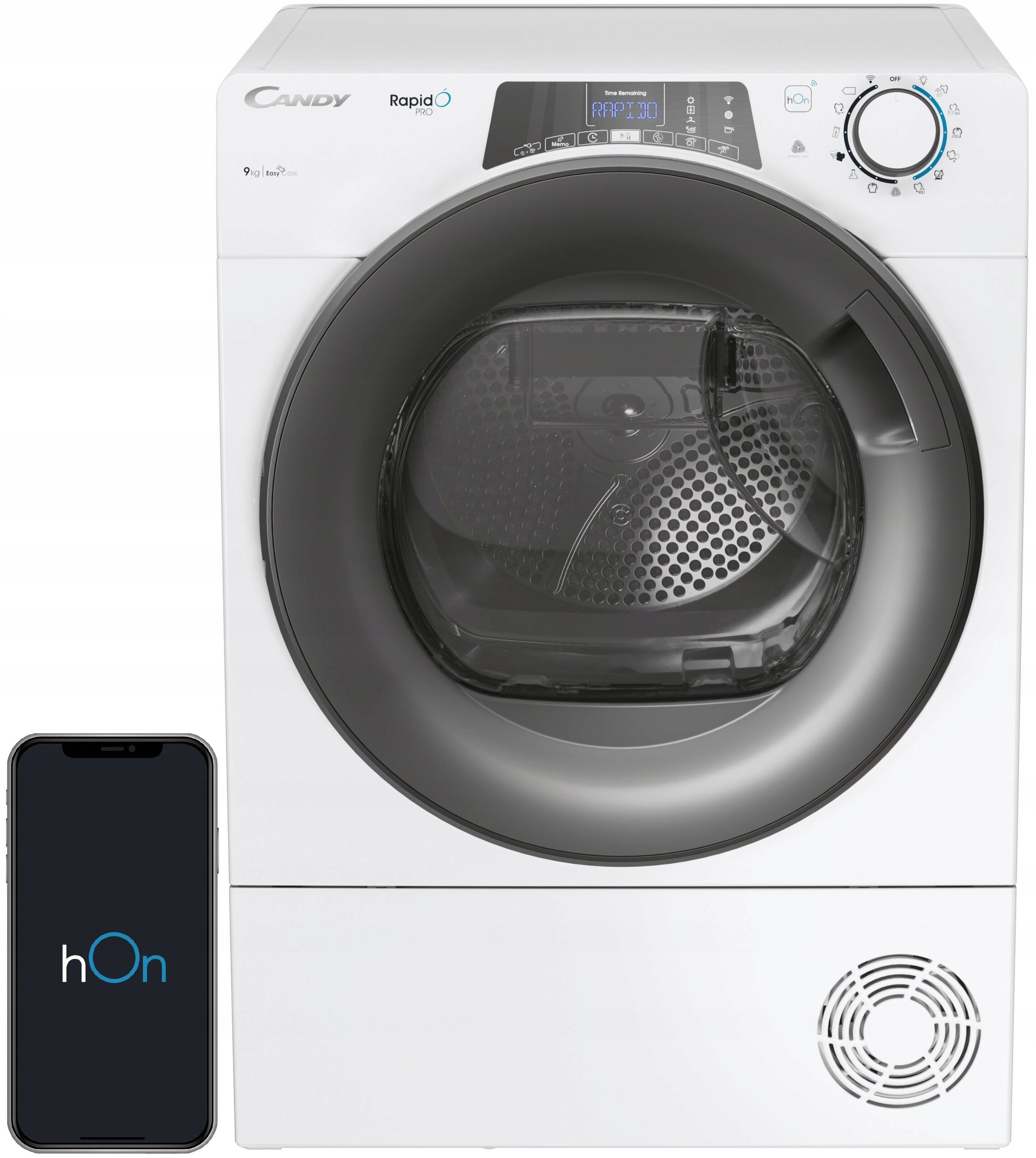 2X Suszarka Candy RapidO Pro Rpe H9A2TRE-S biała