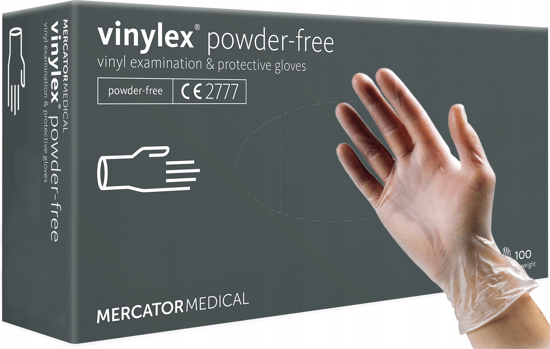 

Rękawiczki Winylowe Mercator Vinylex Roz. XL
