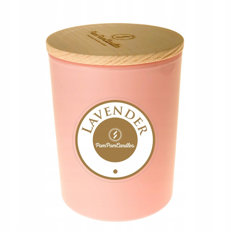 

Świeca Sojowa Pink Lawenda PomPom