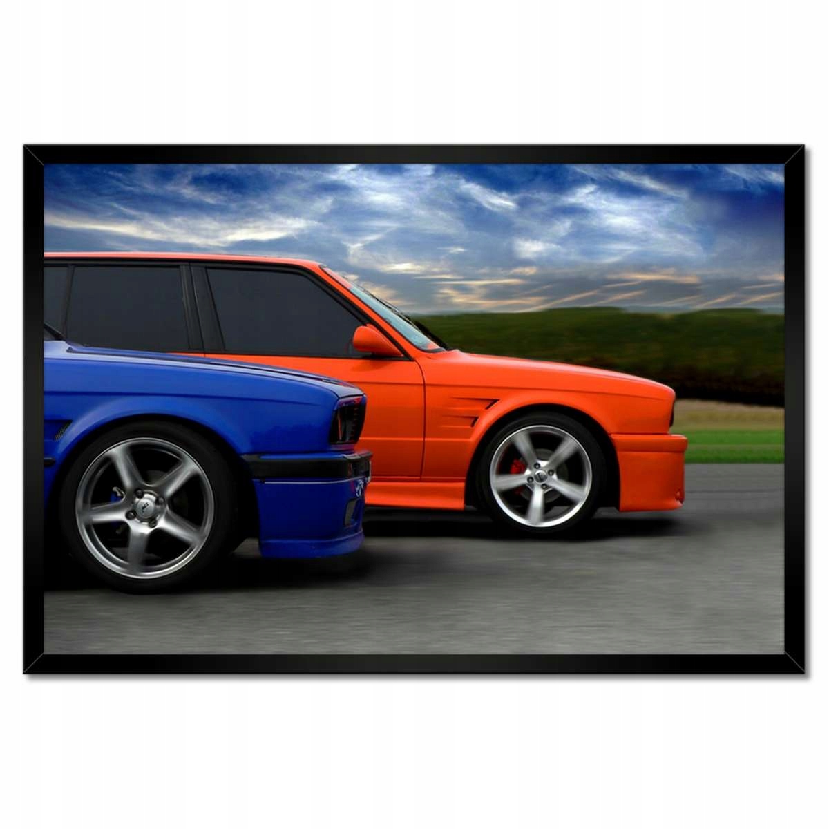 Plakáty v rámu 60x40 Závodní Bmw