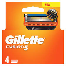 Náplně Gillette Fusion 4 Kusy 100% Originál