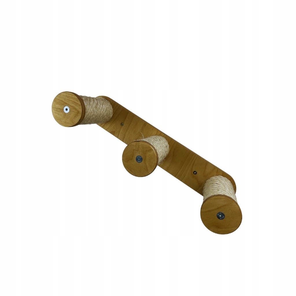 Levně Schody pro kočky – 3-stupňové – sisalové sloupky – Wall 2.0