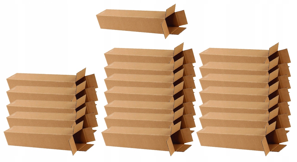 TUBA KARTONOWA KARTON KLAPOWY 80X80X320MM 20SZT.
