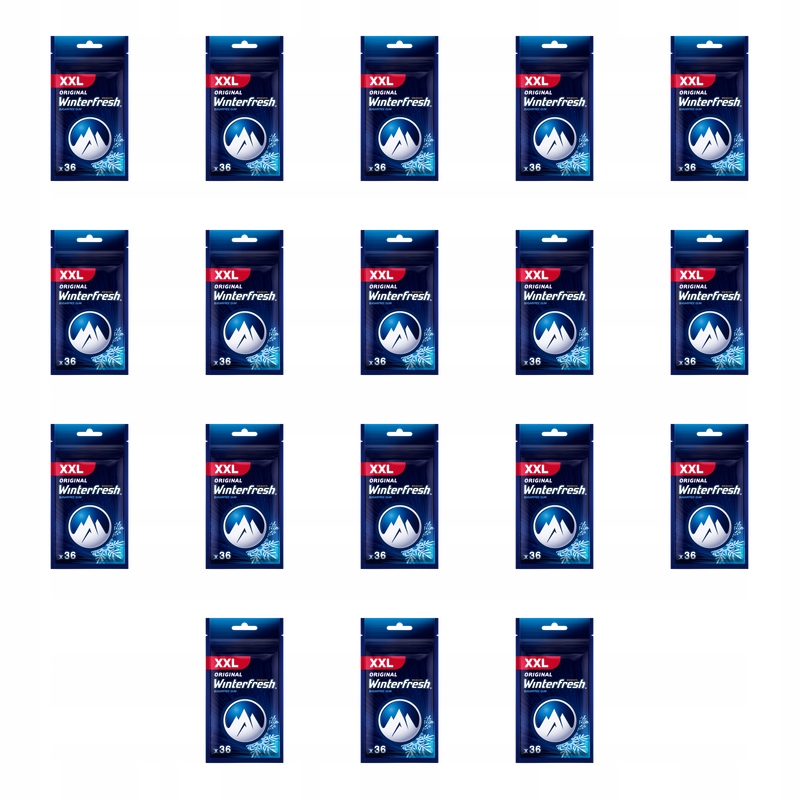 Winterfresh Original 36 dražé 50 g X18