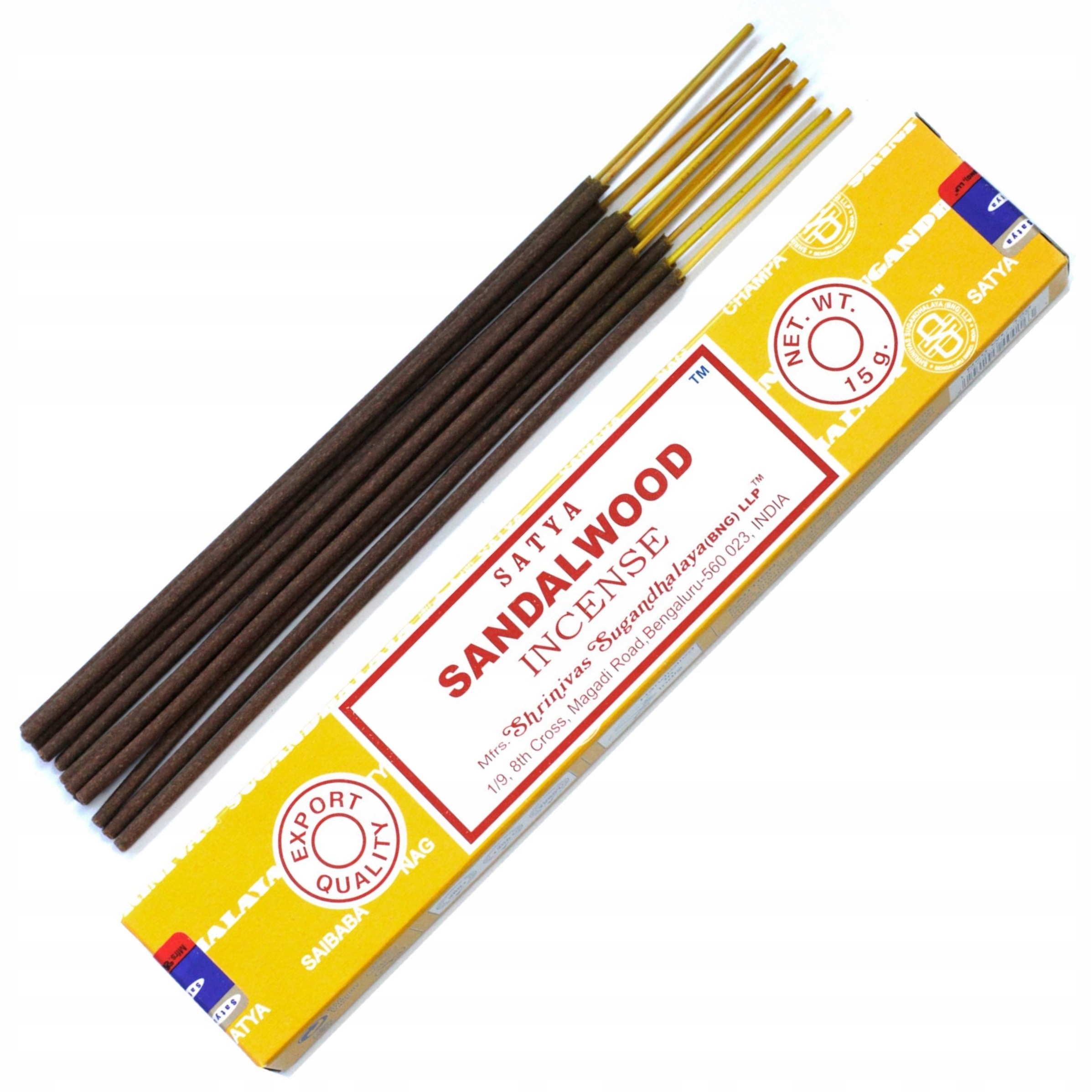 

Kadzidła Satya Sandałowiec 15g