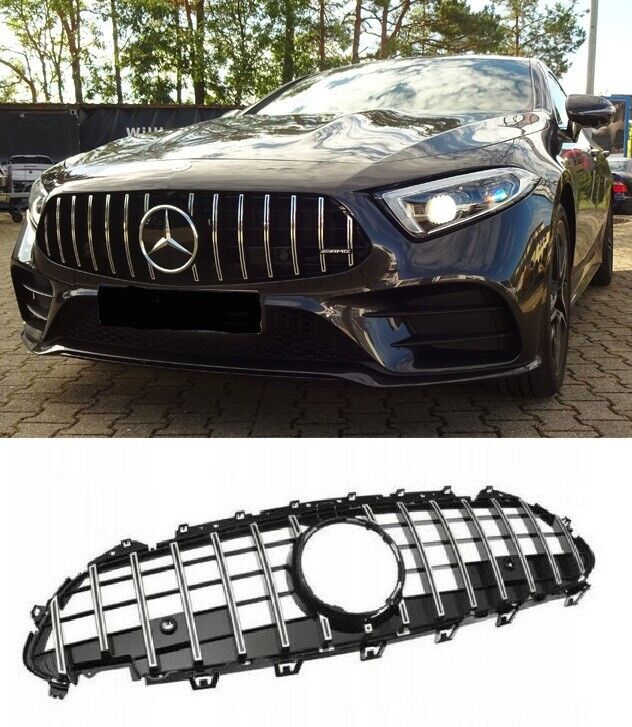 Atrapa Grill Mercedes Cls C257 W257 2018-2021 Panamericana Amg Gt Chrom
