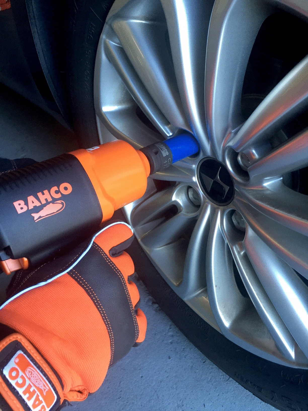 BAHCO BWSS12P3 NASADKI UDAR. DO FELG ALUMINOWYCH Typ 6-kątna