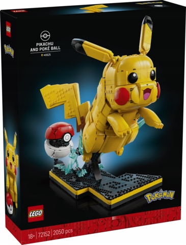 Lego – Pokémon – Pikachu A Pokeball – 72152