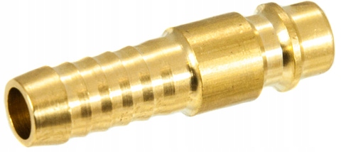 

Wtyk Szybkozłącza wąż 10mm króciec Mosiężny -NW7,2